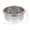 Garneck Stainless Filter Basket Espresso Coffee Filter Container Double Cup Sifter for Coffee Maker view 2