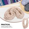 BELLIFFY 1roll Cord Multipurpose Woven Rope for Crafts Home Decor and Wrapping Versatile Hand Woven String for Creative Projects view 2