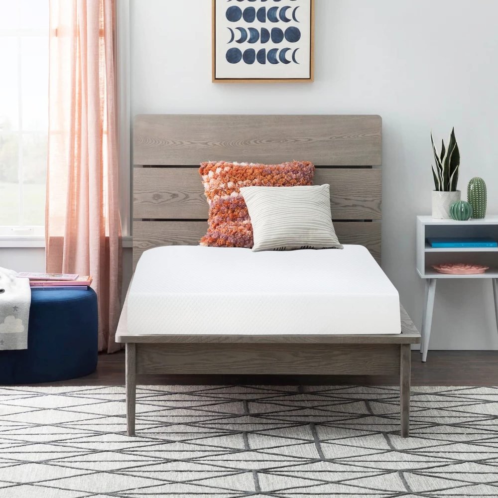 BestMassage | 6" Twin Mattress | Gel Memory Foam | Medium Firm Feel