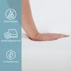 BestMassage | 6" Twin Mattress | Gel Memory Foam | Medium Firm Feel view 4