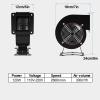 YZWZZXC Floor Blower Fan, Centrifugal Blower Fan, Electric Blower Fan, Suitable for Inflatable Arches, Pipe Ventilation, Electronic Equipment(18 * 12 * 24cm/7 * 5 * 9in) view 2