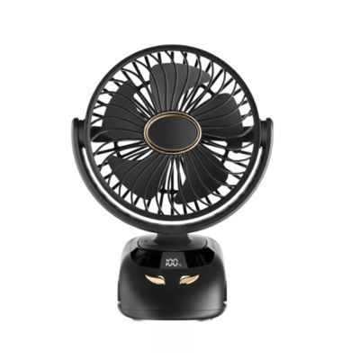 RSPGMKIX Clip Fan Usb Mini Portable Charging Small Fan Desktop Student Dormitory Fan(Black)
