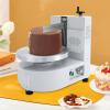 12inch Cake Cream Spreading Machine, Auto Cake Cream Spreading Coating Edge Smoothing Machine Adjustable 11 Speeds Birthday Cake Cream Smooth Coating Decoration Machine w/Pan and Scraper (White) view 4