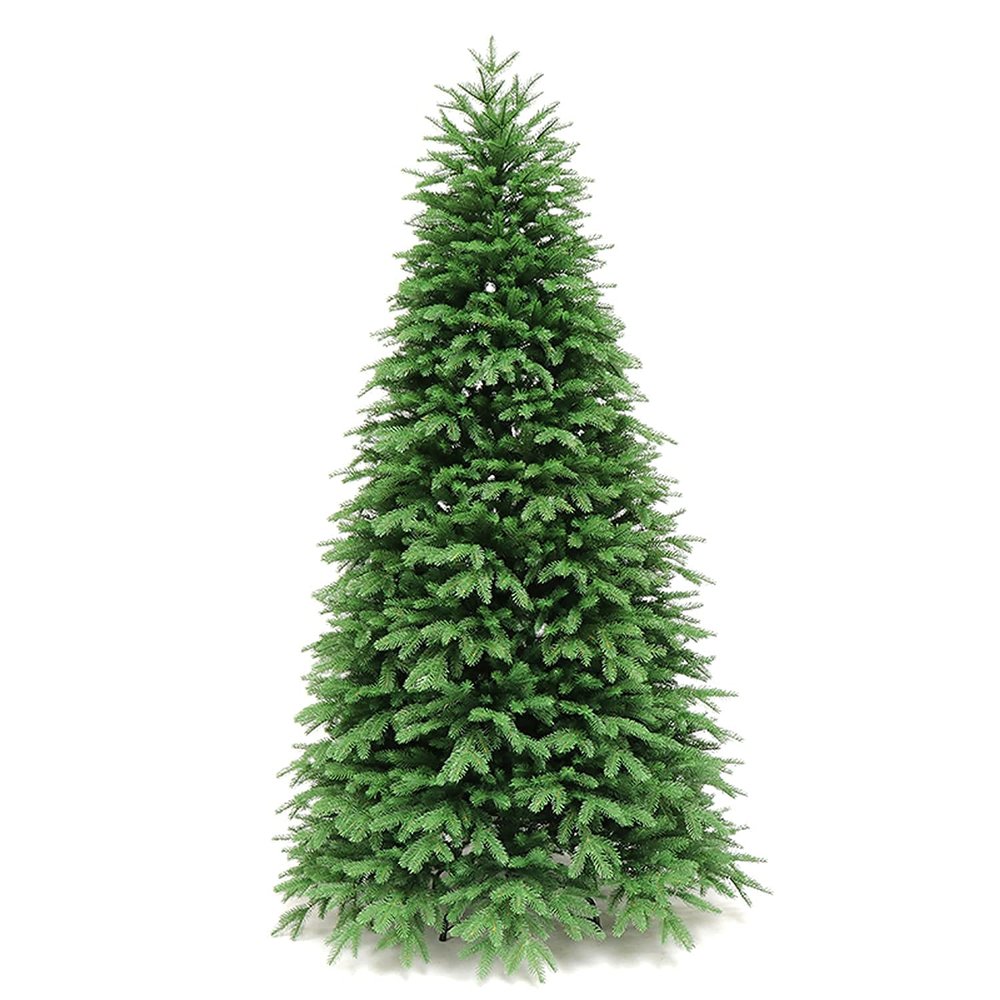 QYQCXGL Simulation Pine PE Luxury Artificial Christmas Trees-2ft/70cm,4ft/1.2m,5ft/1.5m,6ft/1.8m,7ft/2.1m Bushy High Tip Count Trees (4ft 1.2m)