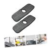 Garneck 4pcs Faucet Sink Drain Mat Kitchen Splash Guard Mat Absorbent Pad for Water Basin view 3