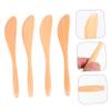 FUNOMOCYA 4pcs Wooden Butter Spreader Knives Non-stick Butter Shredder Cheese Spreader view 2