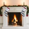 FZMTLDS Christmas Stocking Monorail Train Xmas Stockings Christmas Stockings Hanging Ornaments Personalized Hanging Stockings for Stairs Fireplace Hanging Xmas Home Decor view 4