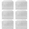 Cabilock 6pcs Transparent Plastic Shoe Storage Organizer Box Footwear Container for Sneakers Capacity Design for Home Closet Desk Organization view 1