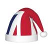 QHWLR UK Flag print Christmas Hat,Santa personalized santa hat,Xmas Holiday Hat for party decorations view 1