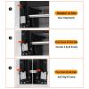 Pull Down Cabinet Organizer - 2 Tier Kitchen Cabinet Pull Down Shelves Cutlery And Spice Rack System Interior Space Saver Board For Kitchen Appliances Lift Upper Cabinet Load Bearing 30kg(Cabinet 600m view 3