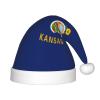 QASNLU Kansas State Flag print Santa Hat Christmas Outdoor Accessories Gifts Cosplay unisex headwear Christmas Hat view 1