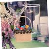 HONMEET Burlap Candy Bag Wedding Basket Flower Girl Baskets Boho Style Decorative Bag view 2