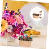 HONMEET Burlap Candy Bag Wedding Basket Flower Girl Baskets Boho Style Decorative Bag view 4