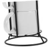 Hoement Multi-use Ceramic Tea Mugs Set with Rack Collection for Home and Office for Coffee Tea Water and Juice Decorative Storage view 4