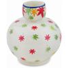 Polmedia Polish Pottery Vase UNIKAT - Fall Season Bliss Pattern Handmade in Boleslawiec Poland by Ceramika Artystyczna + Certificate of Authenticity view 1