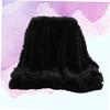 Garneck Plush Fleece Throw Blanket 130x160cm Soft Solid Bed Blanket for Babies and Toddlers for Nursery and Home view 3