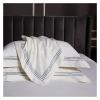 1200TC Egyptian Cotton Bedding Sets 106''x90''and 90'x90''US Size Duvet Cover Fitted Sheet Elastic Linen Pillowcase 4pcs,Bed view 4