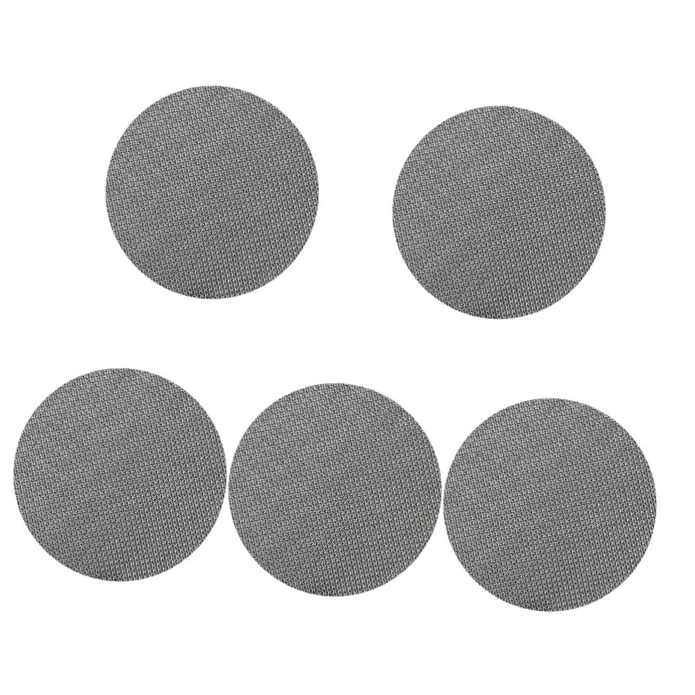 Garneck 5pcs Espresso Filter Mesh Stainless Steel Espresso Screen for Coffee Machines Strainer Plate Design for Home Coffee