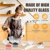 12 Pack Mini 3 Inch Small Glass Bowls with 12 Pack Lids, 2.5 oz Clear Glass Pinch Bowls, Condiment Containers, for Dips, spices, jams, Meal Prep Bowls view 3