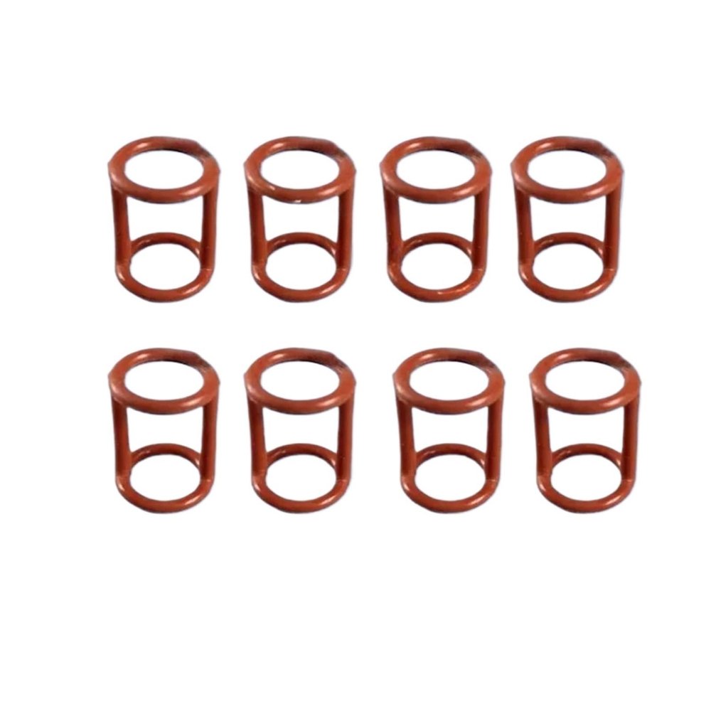 LLJUSZD 8Pcs H Seal Rings Parts for Soft Ice Cream Machines Beater Rod H-Shaped Sealing Ring Accessories