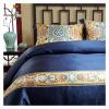 Bedding Set King Queen Size Bed Linen Luxury Duvet Cover Bed Sheet Set Pillowcases,Bed view 3