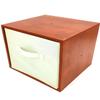 FixtureDisplays Cubby Hole Storage Bin Modular Wood Blocks with Fabric Bins 6/Set Product Weight 38 Lbs Great for Preschools Day Care Home Bookshelf 11364-NEW-NEW-NF view 2