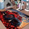 Car Rugs for Bedroom, Car Truck Rugs for Valentine's Day Carpet Decor Men Bedroom Living Room Valentines Decor 2.5x4 Feet view 3