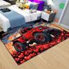 Car Rugs for Bedroom, Car Truck Rugs for Valentine's Day Carpet Decor Men Bedroom Living Room Valentines Decor 2.5x4 Feet view 4