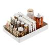 ZFUCMAYL Pull Out Cabinet Organizer.Slide Out Pantry Storage Basket.Roll Out Shelf Storage with Adhesive Nano Film.Load Bearing 220 Pounds for Cupboard Pantry Bathroom(11.81x16.92x2.75in) view 1