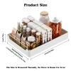 ZFUCMAYL Pull Out Cabinet Organizer.Slide Out Pantry Storage Basket.Roll Out Shelf Storage with Adhesive Nano Film.Load Bearing 220 Pounds for Cupboard Pantry Bathroom(11.81x16.92x2.75in) view 2