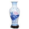 TAOTAOOPK Vase Living Room Decoration Flower Arrangement Home Decoration Artwork Ceramic Dried Flower(Lotus Pond Rhyme) view 1