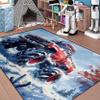Car Carpet for Kids, Snow Truck Rugs for Boys Bedroom, Christmas Theme Truck Print Car Carpet Decor Kids Rugs Boys Room Bedroom Living Room Christmas Decor 2.5x4 Feet view 3