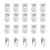SUPERFINDINGS 20Pcs Heavy Duty Rug Hanging Clips Iron Rug Clips Hanging Wall Clips Rug Hangers Rug Grippers for Blanket and Tapestry Hangers 20mm Width view 1