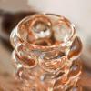 Blue and White vase Desktop Ornament Small Vase Cosmetic Tool Brush Storage Large Mouth Vase(Amber) view 4