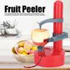 Automatic Potato Peeler, Multifunctional Rotating Fruits Vegetables Cutter Electric Kitchen Peeling Tool for Apple Potato Tomatoes (red) view 2
