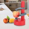 Automatic Potato Peeler, Multifunctional Rotating Fruits Vegetables Cutter Electric Kitchen Peeling Tool for Apple Potato Tomatoes (red) view 4