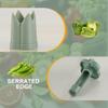 2 in 1 Pepper Seed Corer, Quick Bell Pepper Corer Tool (Beige, 1Pcs) view 3