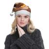 Cute sloth Adults Christmas Hat Santa Hat Light Up Holiday Hat Novelty Xmas Hat for Party view 4