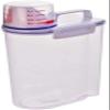 XWBLDBDFC Cereal Containers Airtight Rice Barrel Dry Grain Dispenser Thicken Rice Cylinder Clear Food Storage Box Flour Sugar Box view 1