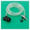 ASDJKL Home Brewing Beer Line Jumper with Ball Lock 3/16"(5mm) ID 6'(1.8Meter) Vinyl Hose Draft Beer Homebrew Kegging Parts Brewing Accessories(Wing Nut) view 1