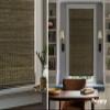 LazBlinds No Drill Bamboo Roman Shades, 17" W x 56" H, Driftwood view 4