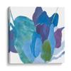 Canvas Lab | False Indigo I by Carolyn Roth | 10 x 10 in | Canvas Print Wall Art | Abstract | Wall Decor for Bedroom, Living Room or Office view 1