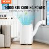 VEVOR Portable Air Conditioner 14,000 BTU, AC Unit with Built-in 3-in-1 Cool, Dehumidifier & Fan Modes for Room up to 700 sq.ft, Includes Remote Control & Window Kit view 2