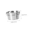 BIUDECO 1pc Creative American-style Chicken Bucket Snack Food Container Handle for Serving Fries Chicken and Ice at Parties and Events view 2