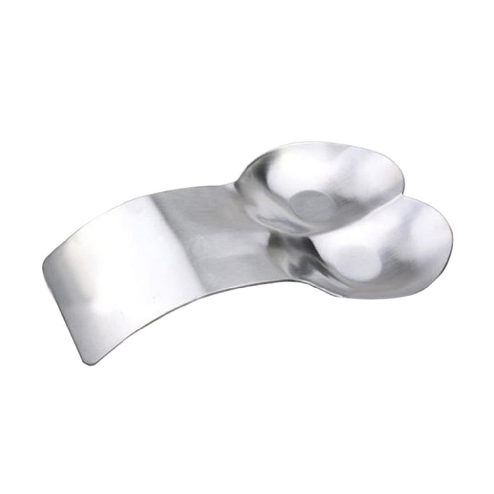Hoement Serving Spoons Rest Silverware Spoons Rack Holder Stainless Steel Utensil Tray