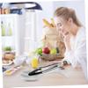 Hoement Serving Spoons Rest Silverware Spoons Rack Holder Stainless Steel Utensil Tray view 4