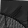 BUGUUYO 2pcs Mesh Laundry Basket Black Foldable College Laundry Hamper Sturdy Frame Easy to Carry for view 4
