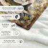 Fish Blanket, Fishing Enthusiast Blanket Gift, Fishing Blanket for Men, Sports Fish of North America Blanket, Fish Throw Blanket, Unique Fishing Gift for Fisherman, Fishing Lovers (60 * 80in) view 3