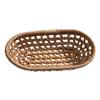 Unomor Boho Rattan Laundry Basket Woven Storage Basket Rattan Woven Box Towel Organiser view 1