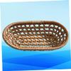 Unomor Boho Rattan Laundry Basket Woven Storage Basket Rattan Woven Box Towel Organiser view 2